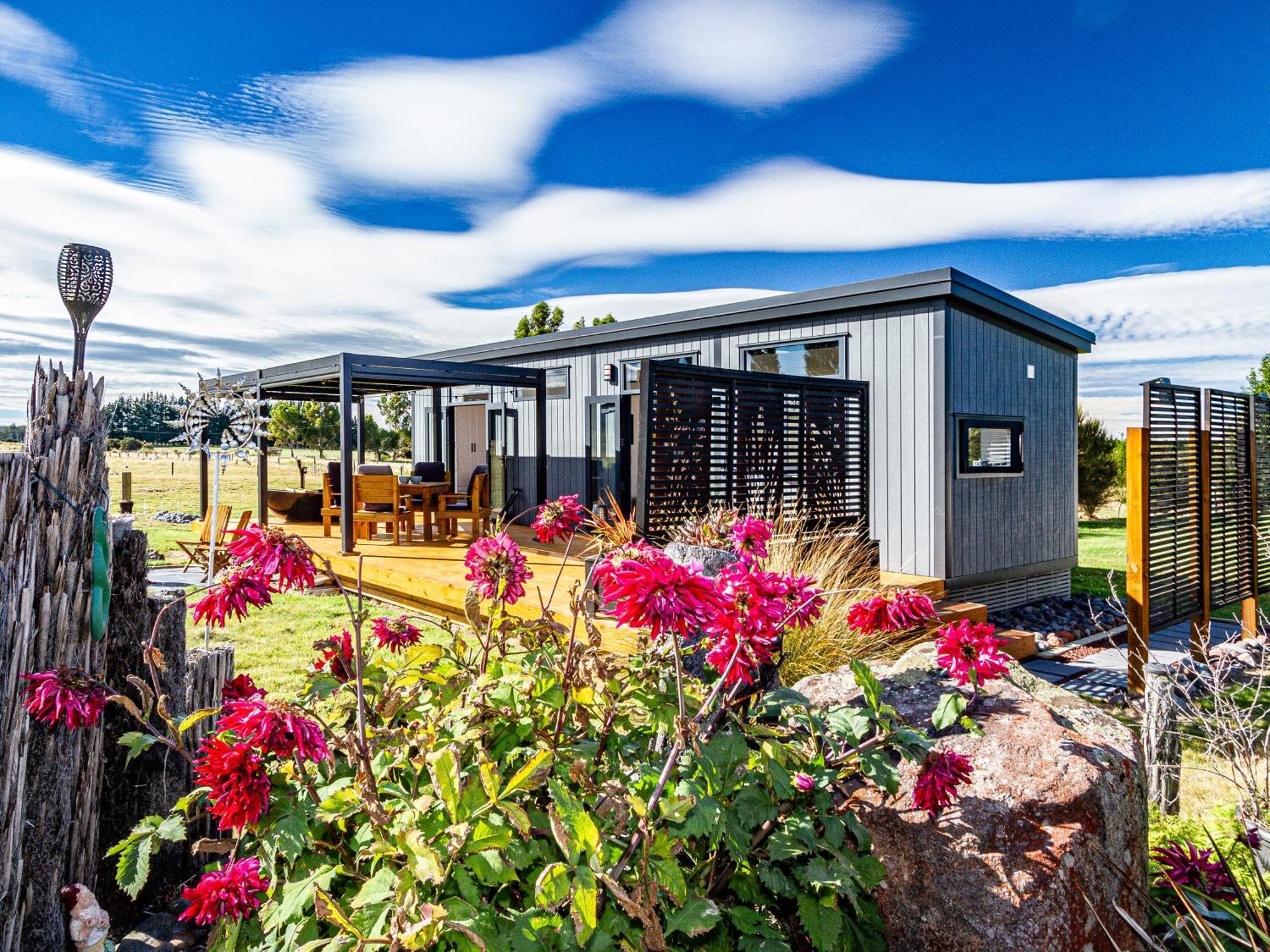 Mangateitei Views - Rangataua Tiny Home Ohakune Dış mekan fotoğraf