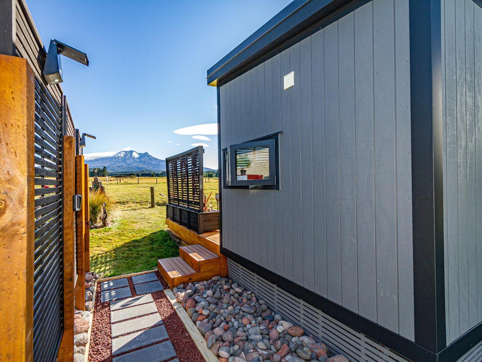 Mangateitei Views - Rangataua Tiny Home Ohakune Dış mekan fotoğraf