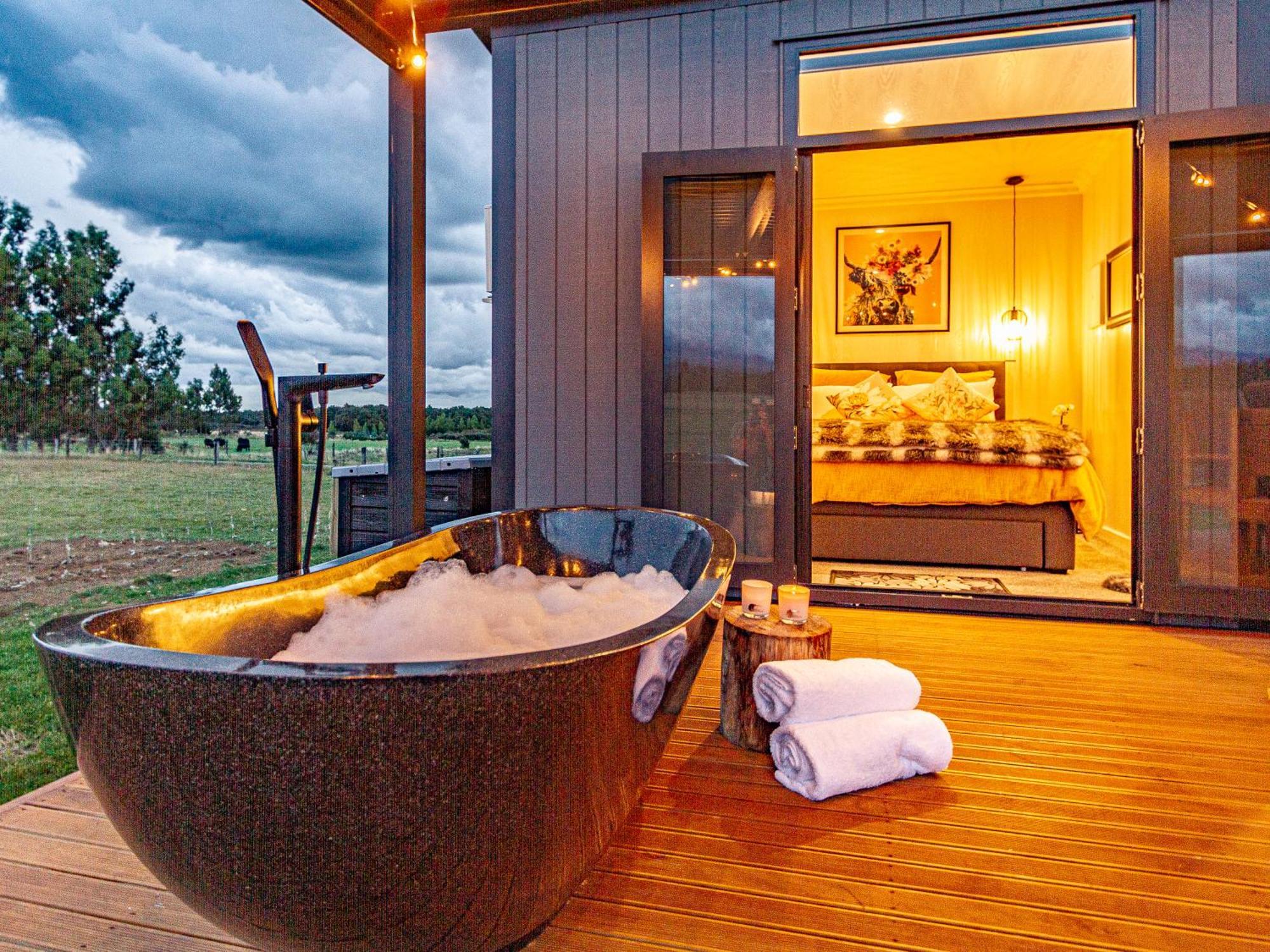Mangateitei Views - Rangataua Tiny Home Ohakune Dış mekan fotoğraf
