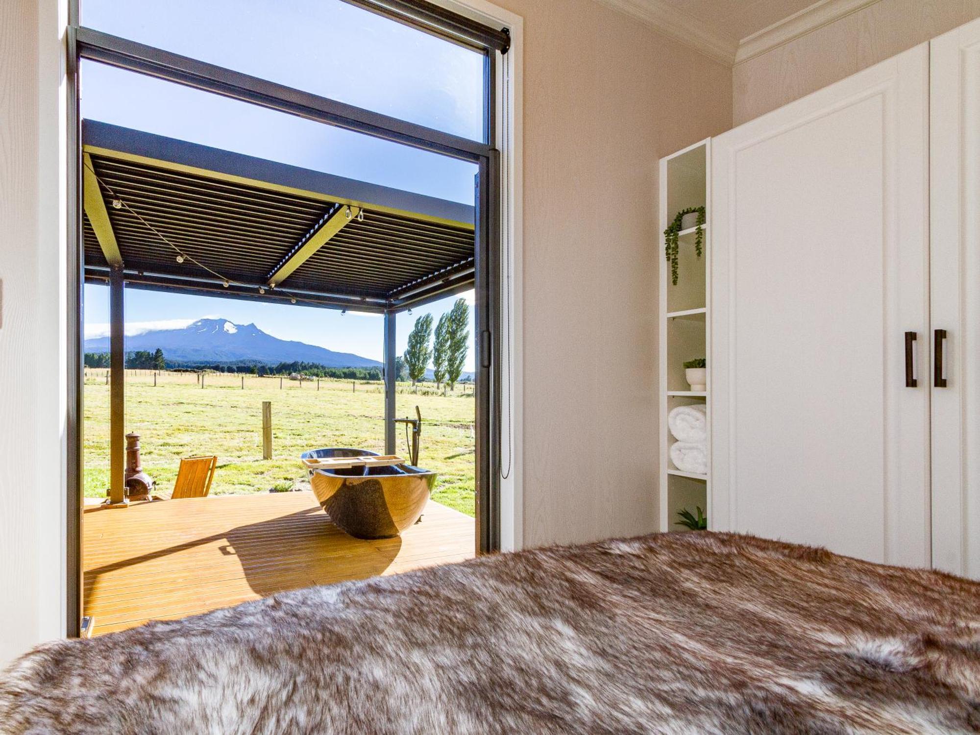 Mangateitei Views - Rangataua Tiny Home Ohakune Dış mekan fotoğraf
