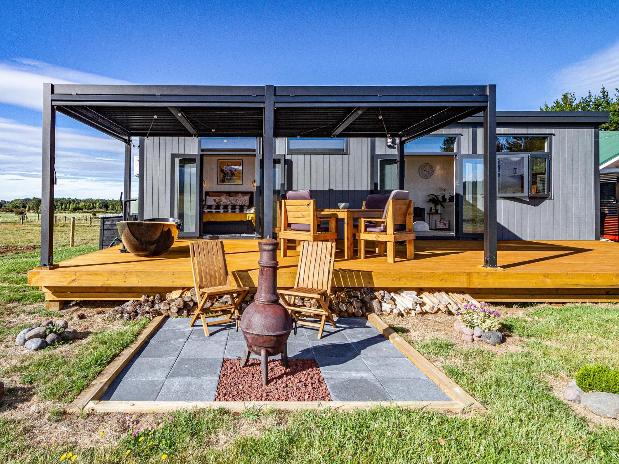 Mangateitei Views - Rangataua Tiny Home Ohakune Dış mekan fotoğraf