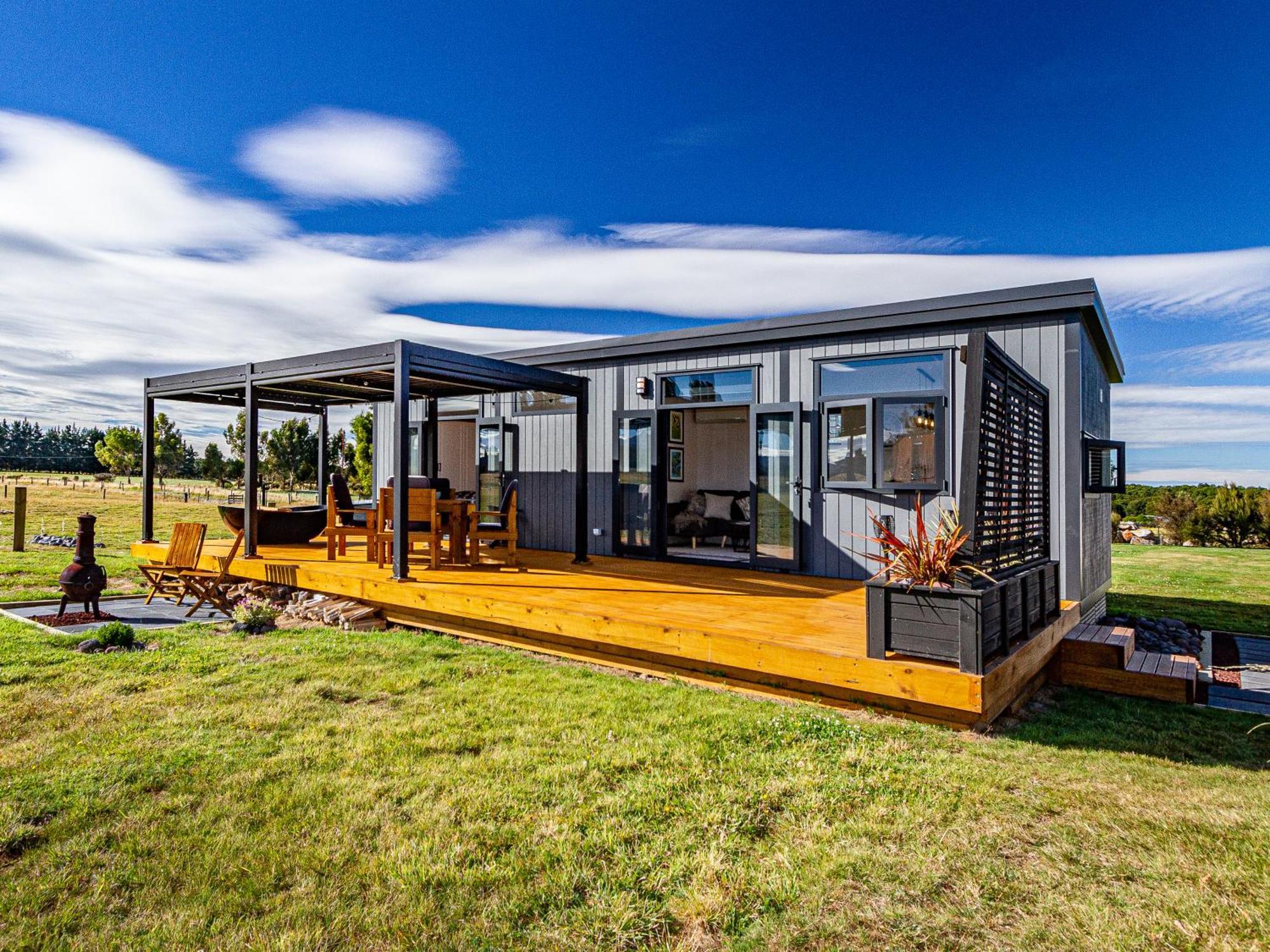 Mangateitei Views - Rangataua Tiny Home Ohakune Dış mekan fotoğraf